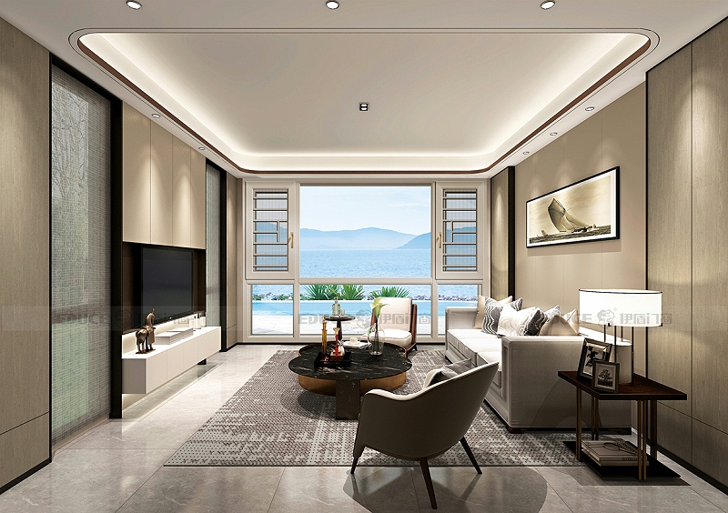 伊盾安全門(mén)窗，可拆性安全格，全面提升你的居家生活質(zhì)量！柏林春天平開(kāi)窗-ZJ 110mm 灰色