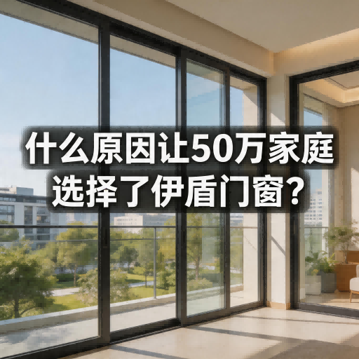 什么原因讓50萬家庭選擇了伊盾門窗？