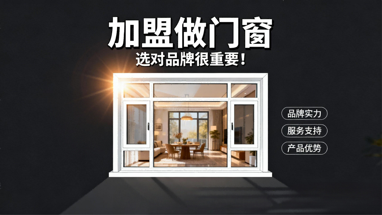 加盟做門窗，選對(duì)品牌很重要！2025四重避坑指南——選錯(cuò)血虧50萬！